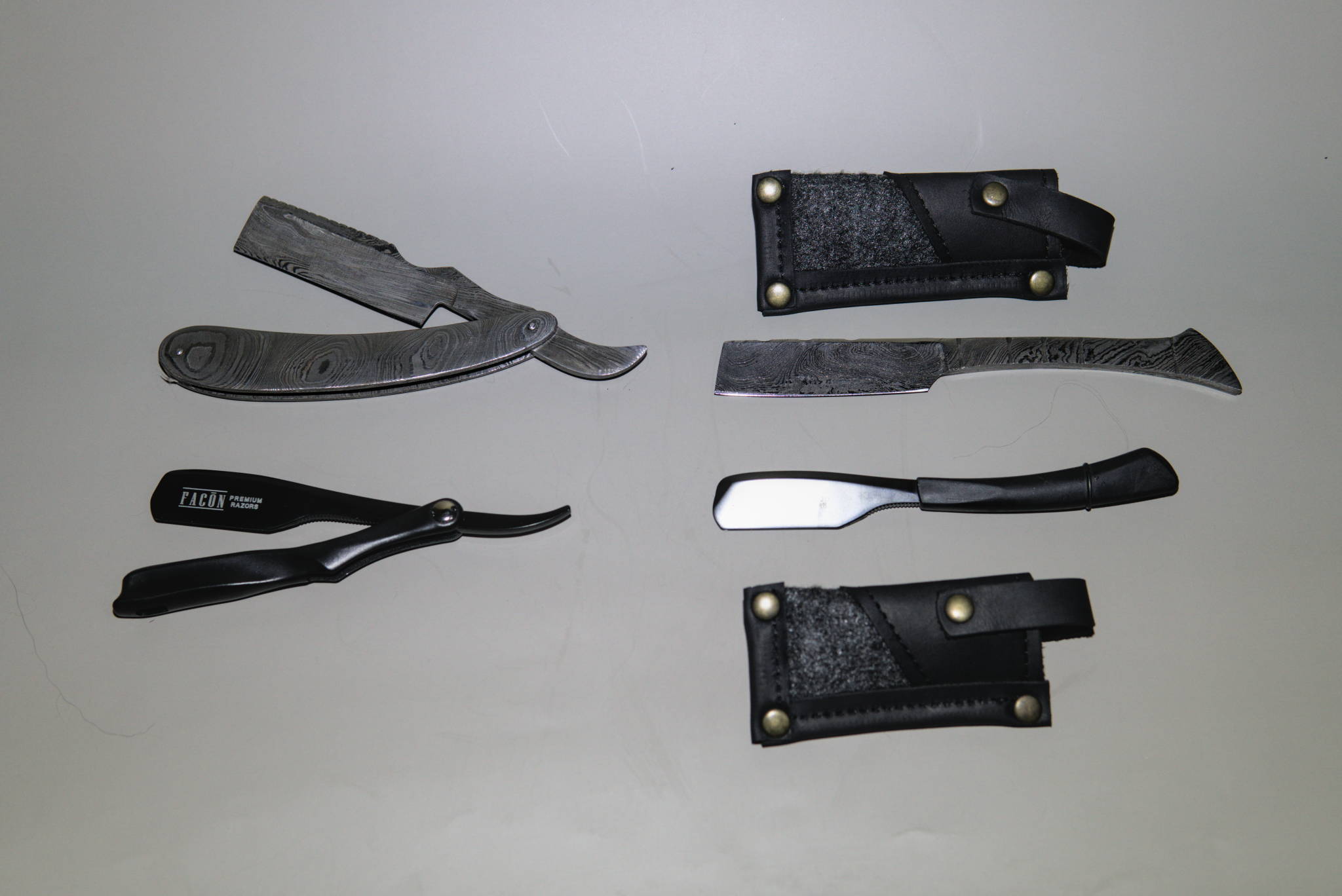 Standard straight razor collection