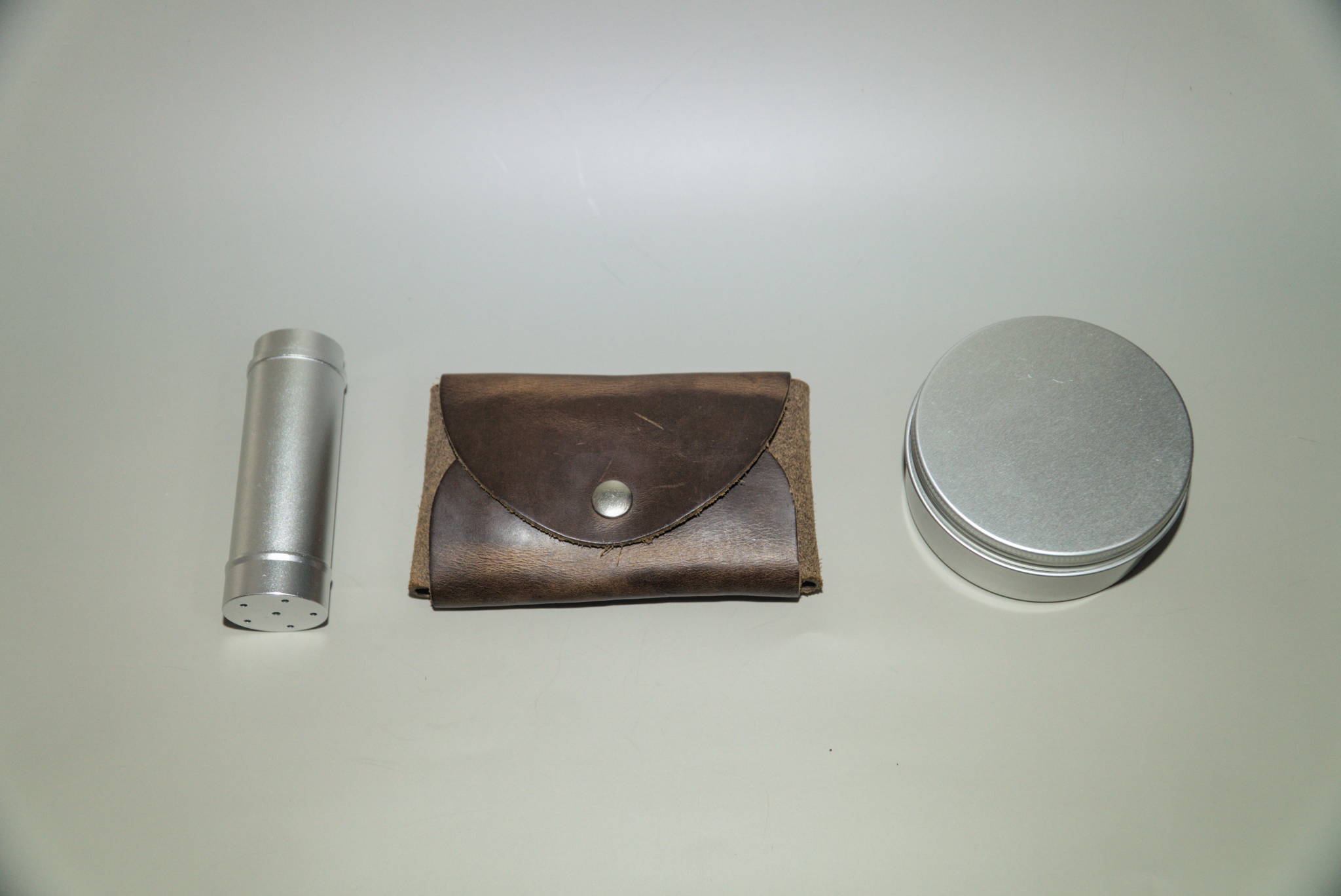 The full, closed travel kit