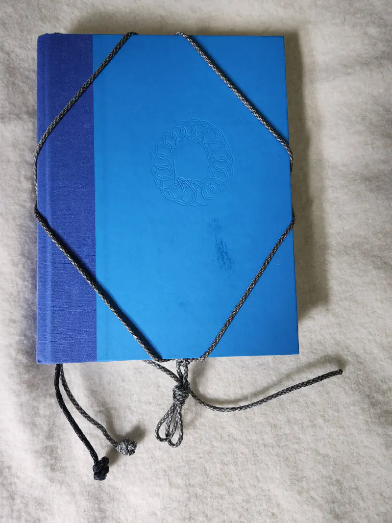 The Ashley Book of Knots wrapped for carrying